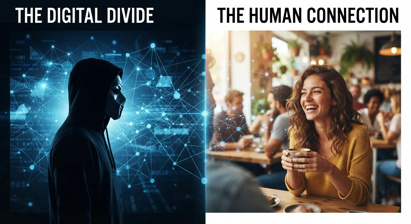 Anonymous vs. Real-Name Communities: What Changes When Nobody Knows Who You Are