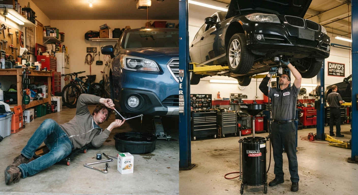 DIY Car Maintenance vs. Taking It to a Shop