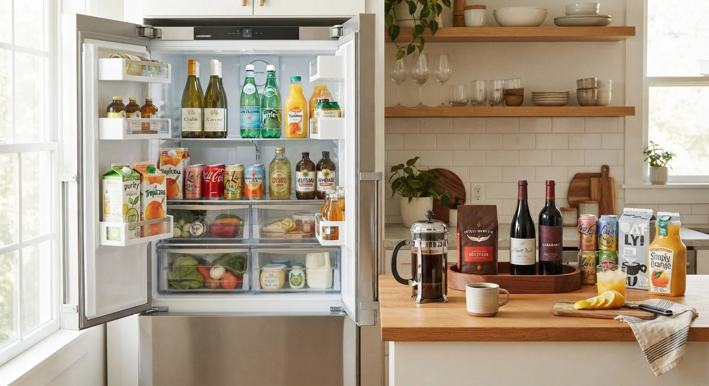 Drink Storage Basics: What Belongs in the Fridge and What Doesn't