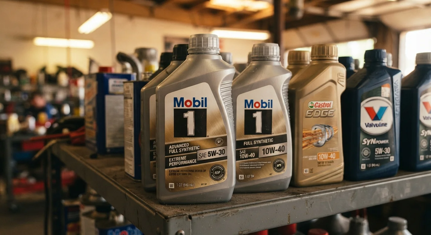 Engine Oil: What the Numbers on the Bottle Actually Mean