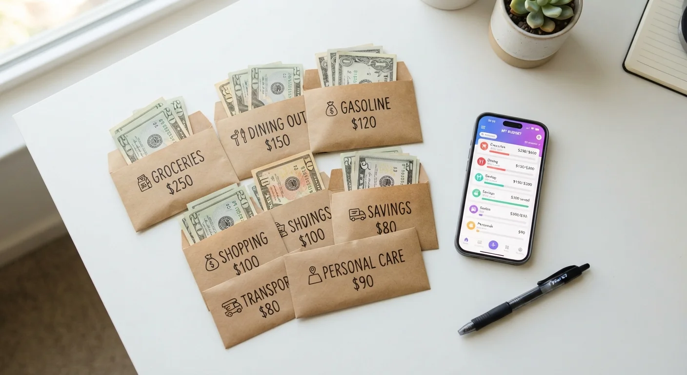 Envelope Budgeting vs. Digital Spending Trackers
