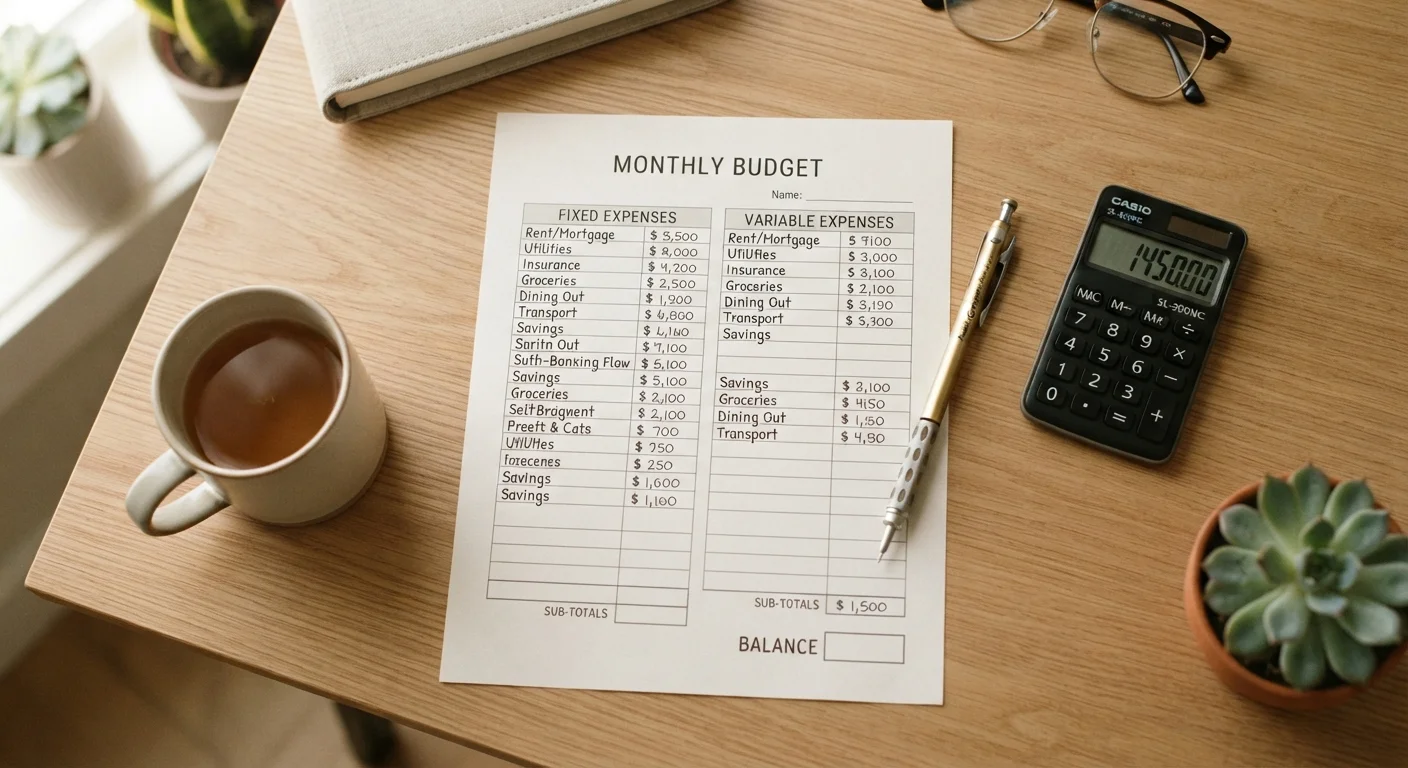 Fixed vs. Variable Expenses: What the Difference Means for Your Budget