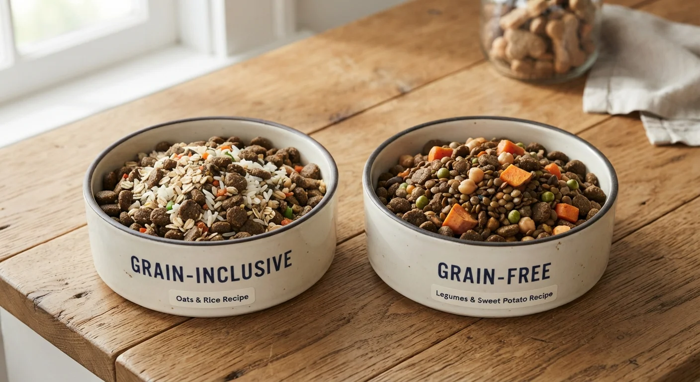 Grain-Free vs. Grain-Inclusive Pet Diets: What the Science Says So Far