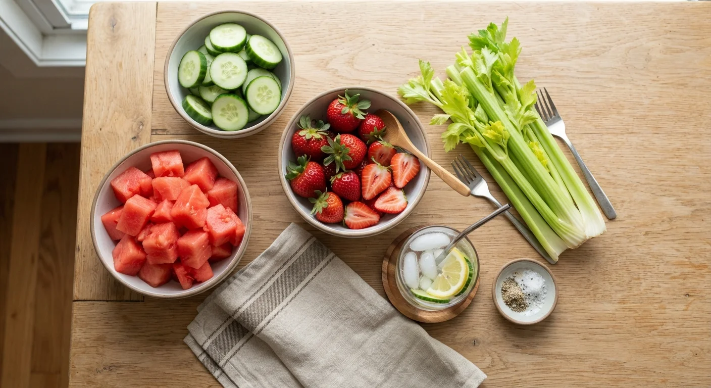Hydration and Food: How Much of Your Water Intake Comes from Eating