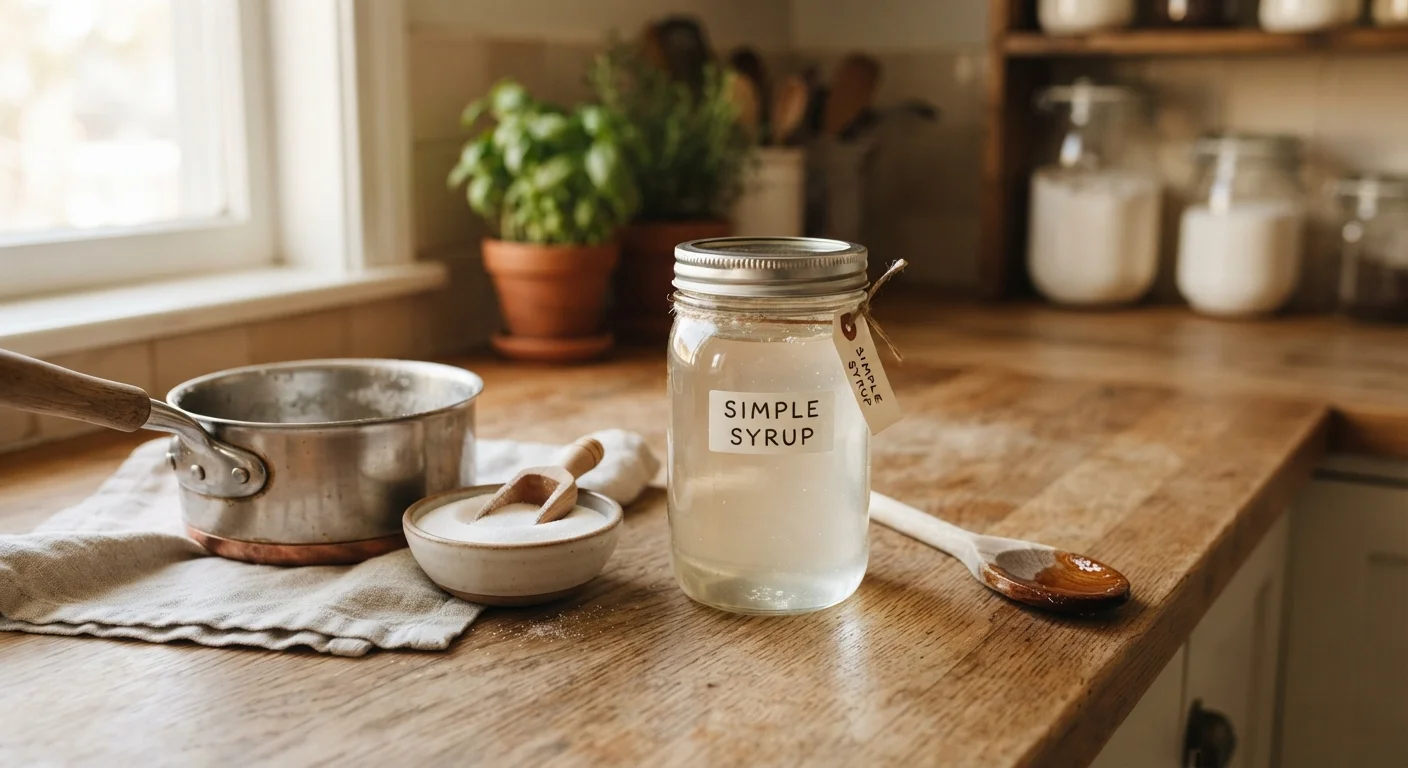 Making a Simple Syrup That Actually Works for Cocktails and Coffee