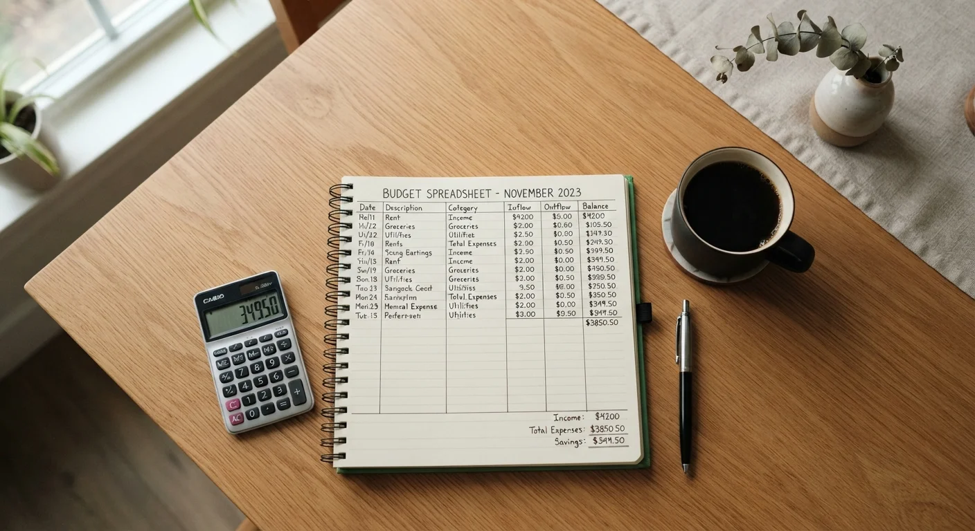 Monthly Budget Health Check