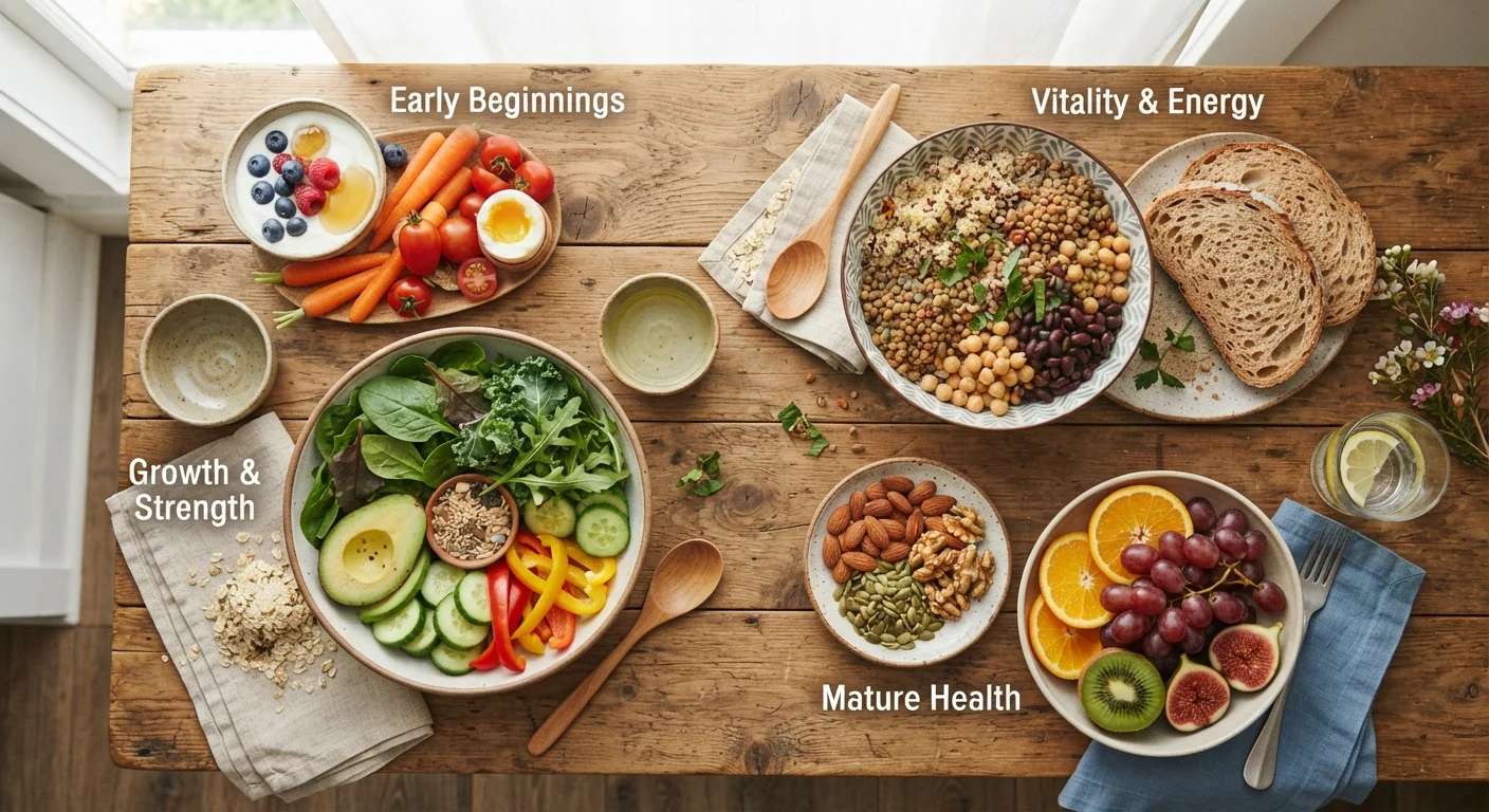 Nutrition for Every Stage of Life: How Needs Shift from Childhood to Old Age