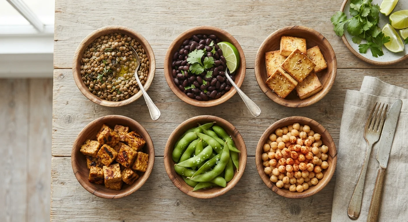 Plant-Based Protein Sources Compared: Beans, Tofu, Tempeh, and More