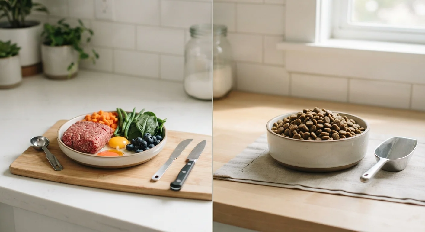 Raw Diets vs. Commercial Kibble: What Nutritionists and Vets Actually Debate