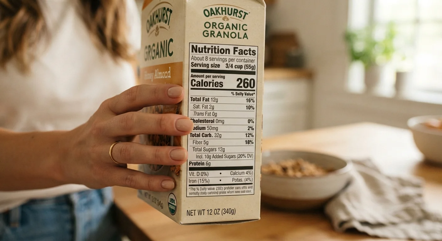 Reading a Nutrition Facts Label Without Getting Lost