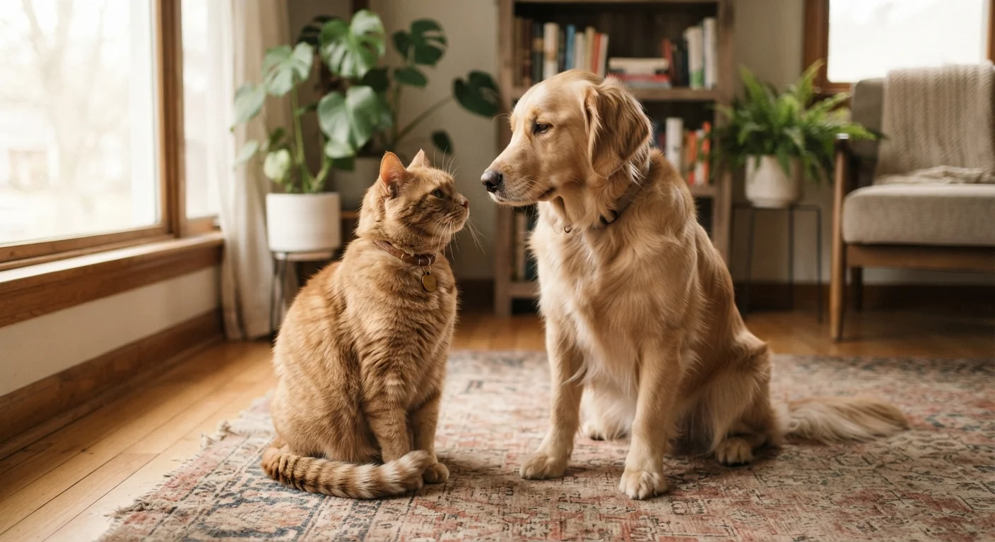 Reading Body Language in Cats and Dogs Side by Side