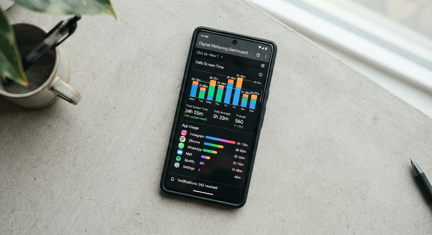 Screen Time: What the Data Your Phone Collects About You Actually Reveals