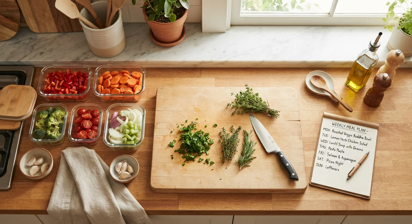 Weeknight Meal Prep: A Realistic Framework for Busy Households