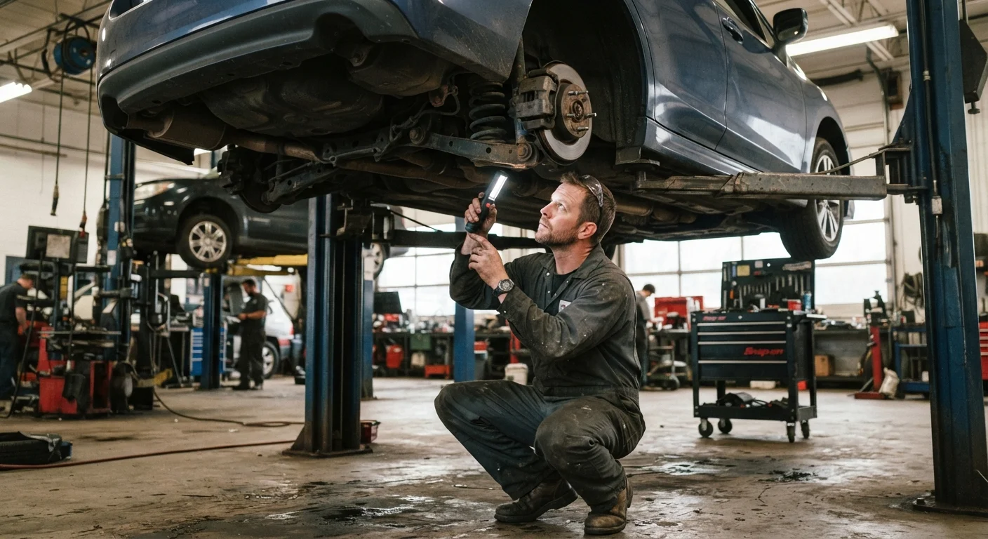 What a Mechanic Looks for During a Routine Inspection