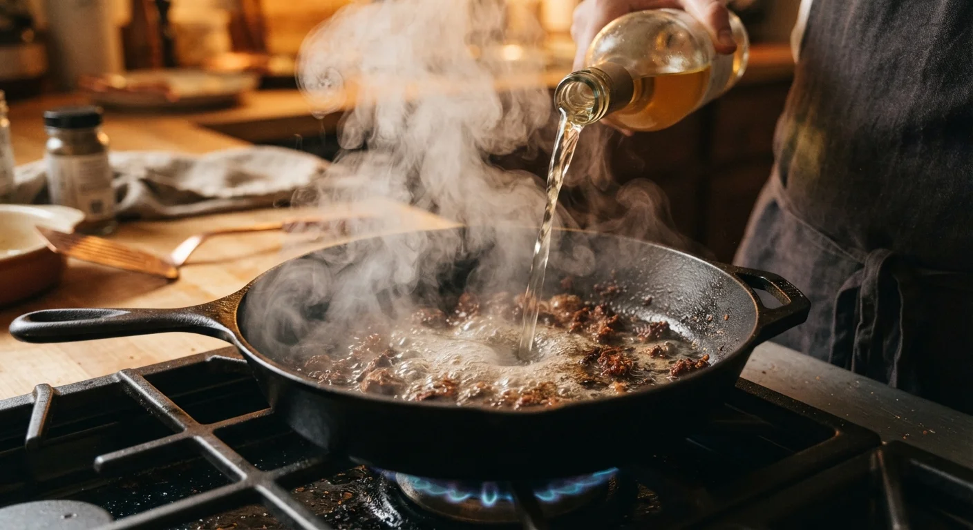 What 'Deglaze' Actually Means—and Why It Makes Sauces So Much Better