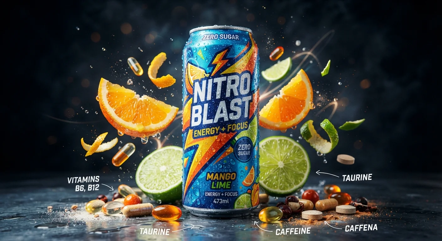 What's Actually in an Energy Drink